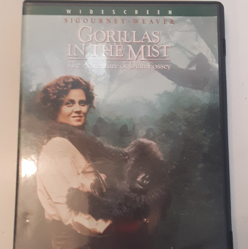 Gorillas in the Mist The Adventures of Dian Fossey DVD Movie Sigourney Weaver
